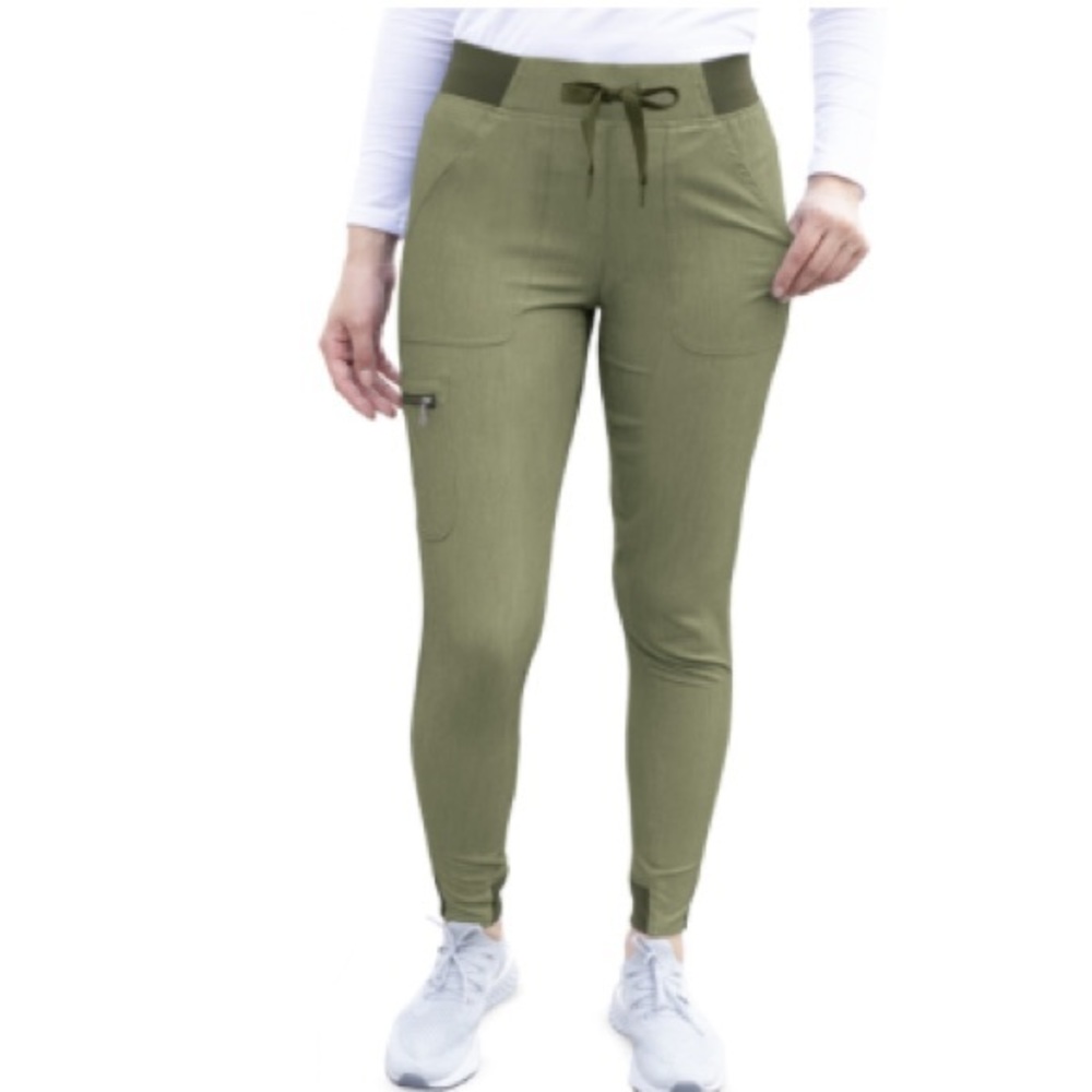 ADAR Pro Slim Fit Scrub Pants